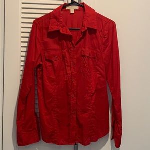 • Michael Kors • button-up top